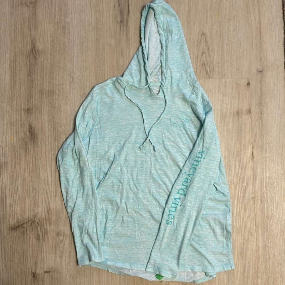 Vineyard Vines Long-Sleeve Slub Whale Hoodie size small